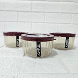 Di0053 Joyful Flute 300ml Container Set - 3 pcs Set