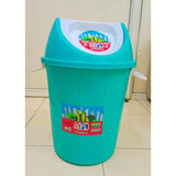 AM0949 Swing Dustbin Plastic Green Clean 320