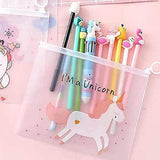 AM0421 Cartoon Theme Transparent Folder Pouch