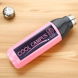 AM5862 ROYAL WARE Cool Campus 800ml Plastic Water Bottle & Steel Cap for Office, Gym, School, College, Travel