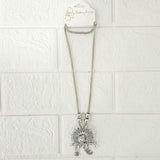 Di0045 Stylish Silver-Toned Multi-Design Pendant Necklace (Multidesign)