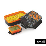 AM3316 Rishabh Crunch Small Deluxe Lunch Box Color & Design Availablity As Per Stock 2 Container & 2 Spoon Insulated Plastic Lunch Box