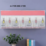 AM5437 Ac Cover Air Conditioning Dust Cover Folding Designer ( 15.Ton / 92x37x20cm / Mix Design)