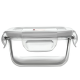 AM5460 Cello Square Glass Container - 320Ml
