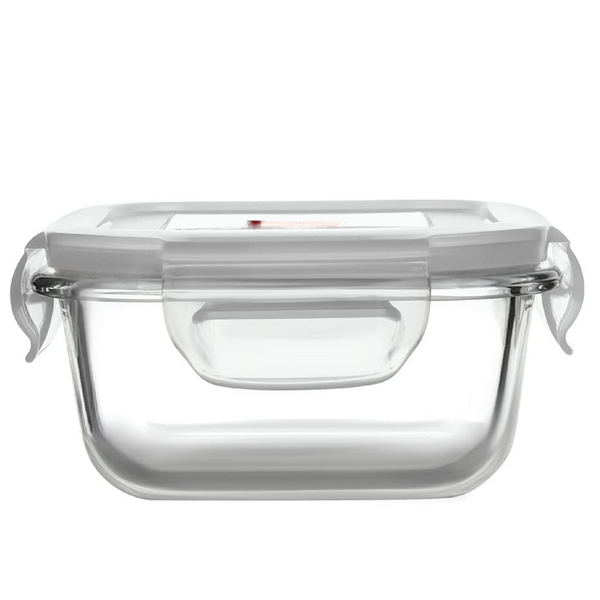 AM5460 Cello Square Glass Container - 320Ml