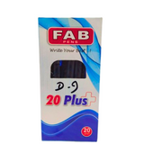 AM5224 FAB 20 Plus Ball Pen  (Pack of 20, Ink Color - Blue)