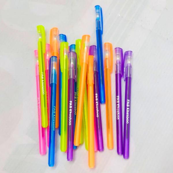 AM5223 FAB Khushboo Ball Pen (Pack of 20, Ink Color - Blue)