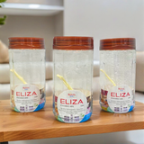 AM5911 Royal Eliza Transparrent Container Jar Set of 3 - 1500 ml