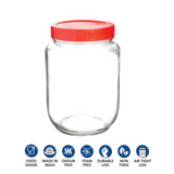 AM5443 Yera Glass Aahaar Jar Storage Container - 5 Kg