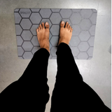 AM5484 Stone Bath Mat- Multidesign, Quick Dry & Non-Slip Diatomaceous Earth Bath Mat for Bathroom and Kitchen