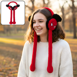 AM6289 Cartoon Plush Earmuffs for Kids – Multi-Design Winter Ear Warmers