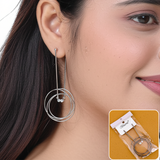 AM5881 Multidesign Trendy Long Drop Earrings for Women & Girls – Pack of 1 Pair