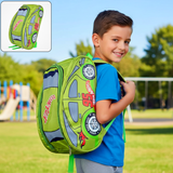 Di0031 Car Shape Kids Backpack – Fun & Lightweight School Bag for Boys & Girls
