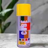 AM5202 Cube Aerosol Acrylic Fast-Drying Spray Medium Yellow Colour -1pcs