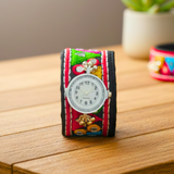 Di0217 Traditional Navratri Watch Bracelet