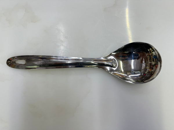 AM2353 Lion Sober Stainless Steel Sober Oval Cooking Serving Spoons No.2