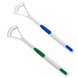 AM3661 Tongue Cleaner Double Tongue Scaper 2 Pcs Set (Multicolour)