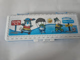 3841 Cartoon Printed  Genius Pencil Box