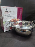 3795 Stainless Steel Induction Bottom Dutch Oven with Steel Lid - 1500 ML