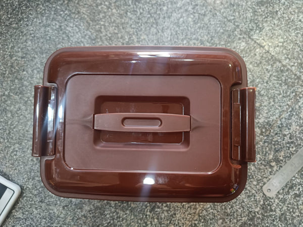 3020 Plastic Container with Side Lock Handle -5000ml (1 pcs)