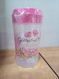 3746 JAYA JUG Floral Design Plastic Water Jug with lid 2LTR