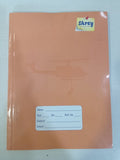 AM0348 Shrey Single Line 176 PAGES A5 Notebook Single Line 176 Pages  (Brown, Pack of 01)