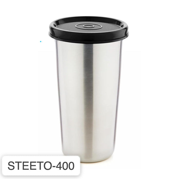 3156 Stainless Steel Tumbler with Lid | Air Tight Leak Proof Glass Tumblers