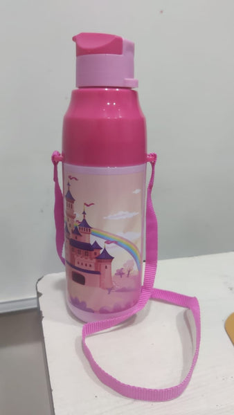 AM0503 KIDS I-20 600ML PLASTIC INSULATED WATER BOTTLE
