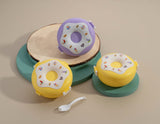 3806 Kids Donut Shaped Lunch Box - Tiffin Box for School | Leakproof Bento Box |