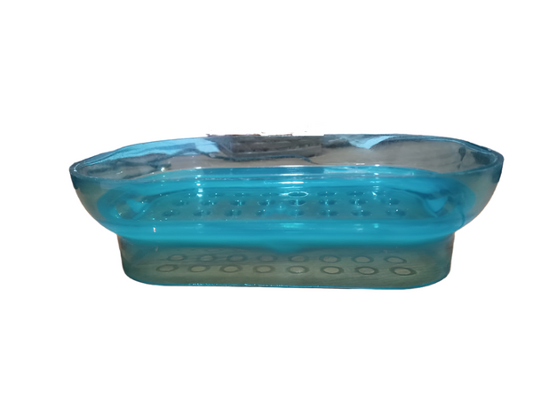 3240 Flora Soap Case Holder Box with Transparent and Strainer Tray for Home, Kitchen, Bathroom, Washbasin