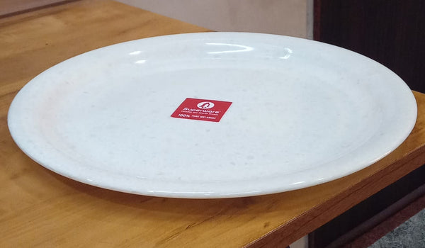 AM0989 P6094 IR Buffet Plate 32cm Super Pearl