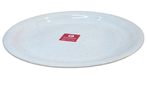 AM0989 P6094 IR Buffet Plate 32cm Super Pearl