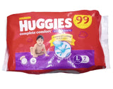 AM0998 Huggies Dry Pants Complete Comfort Large (9 - 14 kg) Pack Of 7 (L)