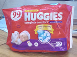 AM2018 Huggies Dry Pants Complete Comfort NB/XS (5 kg) Pack Of 10