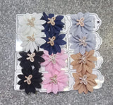 AM1128 Flower Hair Pin Head Hair Clip Multicolor