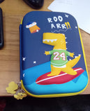 AM2136 3D Eva PVC Big Pencil Pouch Function King Pencil Case Fine Stationery Produced By Caiyu