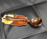 AM2336 Lion Noble Rose Gold Round Soup Spoon 6Pcs