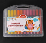 AM2448 Washable Water Color Pen Coloring Drawing Card Making Sketch Pen Set HMC-6388 24Pcs Multicolours