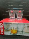 AM2597 CELLO Time Square Tumbler 270ml drinking glass 6pcs