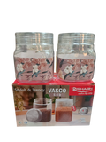 AM2638 Rishabh Vasco 500 stylish & Trendy Pet container 2pcs with Spoon