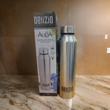 AM2895 Delizio aqua ss bottle 1000ml Premium Stainless steel single wall water bottle Leak Proof Office Bottle Sports Bottle Home Kitchen Hiking Treking Bottle Travel Bottle