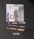 AM2968 Himic Better Quality Gel Pen GP-2501 Colorwave Large Standard Bright Colour Gel Pen Pack Of 12 Pcs