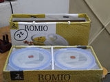 AM3006 Romio Glass Lunch Box 400ml Airtight Food Storage 2 pieces