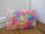 AM3139 Renbow Pillow 36x23cm Fur Pillow Cushion Cover Rectangle Pillowcase Renbow Colours 165gm