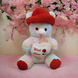 AM3147 Teddy Bear With Cap 18inch Cute Red Cap Soft Toy Valentine Gift 810gm