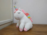 AM3153 Cute Unicorn 13inch Plush Toy Stuffed Animal Pillow Cushion Soft Toys Multicolour 420gm