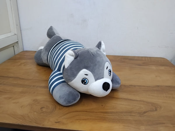 AM3151 Huskey Dog 13inch Toys ( Big Squiral ) Stuffed 430gm