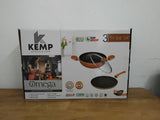 AM3330 Kemp Omega Non-Stick Cookware Aluminium 3 Pcs Set