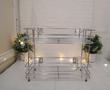 AM3359 Stainless Stee Kitchen Rack 2 Layer Multipurpose Storage Organizer