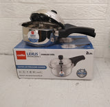 AM3394 Cello Stainless Steel Lexus Pressure Cooker 2 Ltr